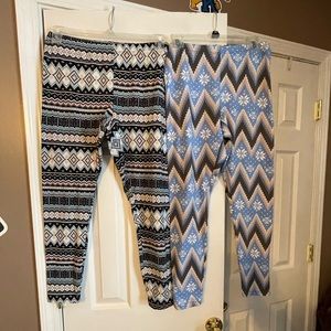 Eye Candy winter leggings 2 for 1